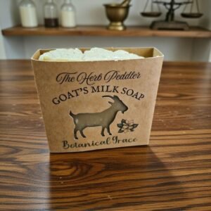 Goat's Milk Soap - Botanical Grace Hot Process with Ylang Ylang and Petitgrain essential oils